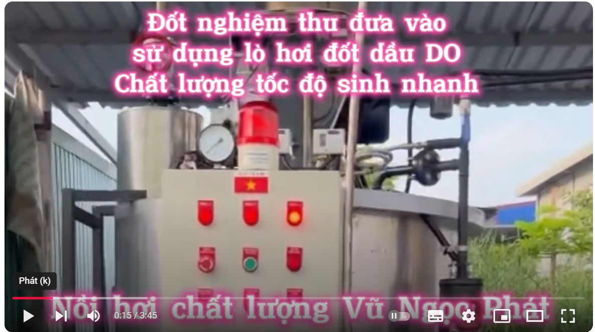 Nhiên liệu đốt: dầu DO (diesel) #1 Sản xuất lò hơi đốt dầu chất lượng tiết kiệm nguyên liệu