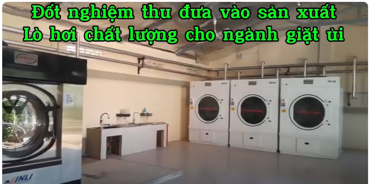 Top 6+ Lò hơi đốt củi chất lượng cho ngành giặt ủi| Đốt nghiệm thu đưa vào sản xuất lò hơi đốt củi chất lượng cho ngành giặt ủi tại Phan thiết